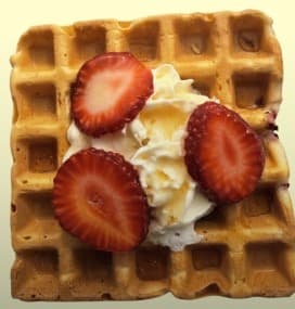 Berry Fantastic waffle