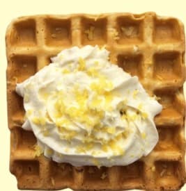 Lemon Sunshine waffle